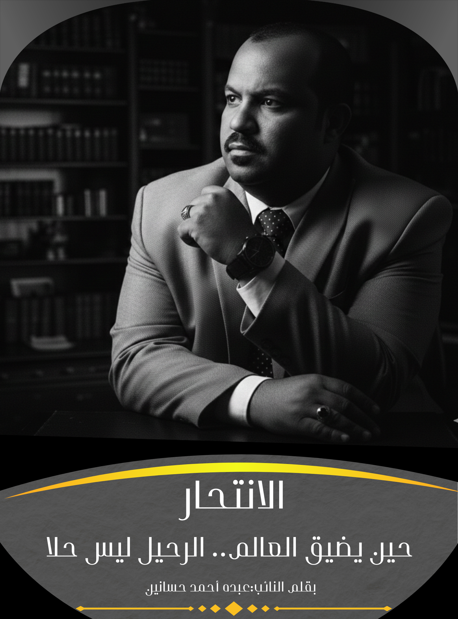 بقلم النائب عبده احمد حسانين الانتحار وضغوط الحياة.. حين يصبح الصمت أخطر من الألم